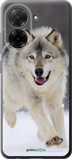 Силиконовый чехол Бегущий волк для Xiaomi Redmi A5 4G - 826u-3926 изображение 