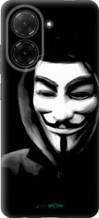 Силиконовый чехол Анонимус для Xiaomi Redmi A5 4G - 832u-3926 изображение 