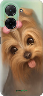 Силиконовый чехол Нарисованный йоркширский терьер для Xiaomi Redmi A5 4G - 928u-3926 изображение 
