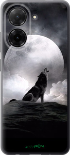 Силиконовый чехол Воющий волк для Xiaomi Redmi A5 4G - 934u-3926 изображение 