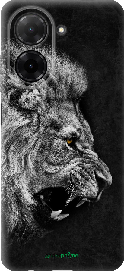 Силиконовый чехол Лев для Xiaomi Redmi A5 4G - 1080u-3926 изображение 