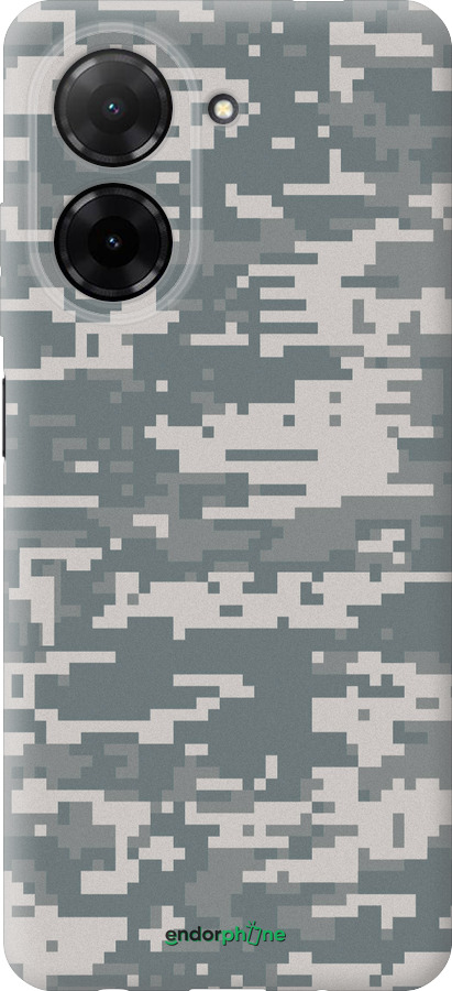 Силиконовый чехол Камуфляж для Xiaomi POCO C71 4G - 1085u-4146 изображение 