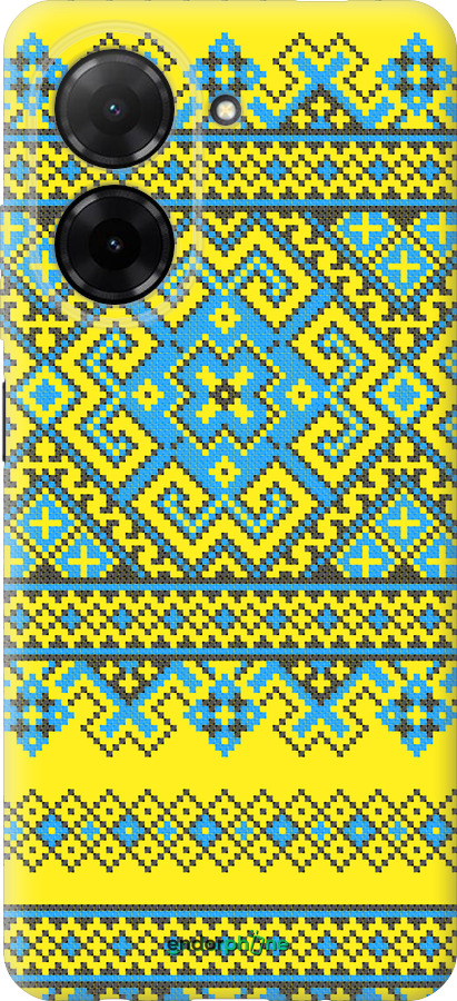 Силиконовый чехол Вышиванка 41 для Xiaomi Redmi A5 4G - 1175u-3926 изображение 