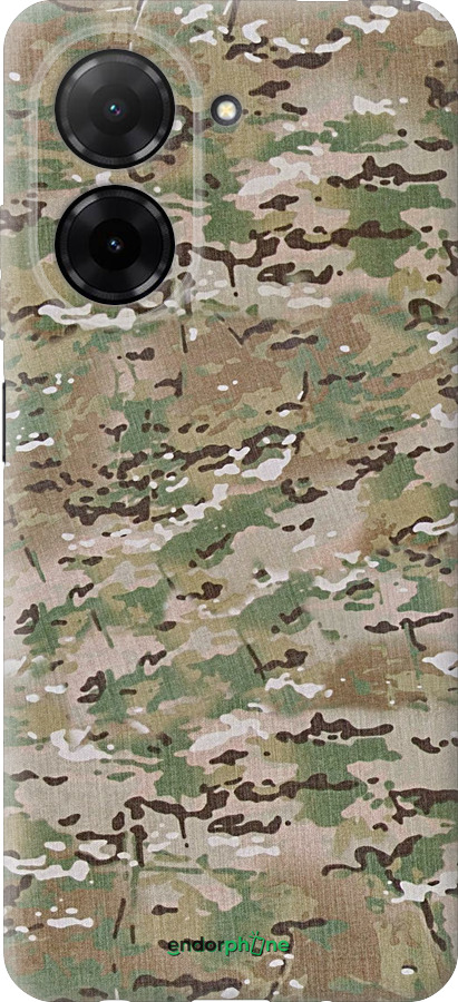 Силиконовый чехол Камуфляж v5 для Xiaomi Redmi A5 4G - 1201u-3926 изображение 