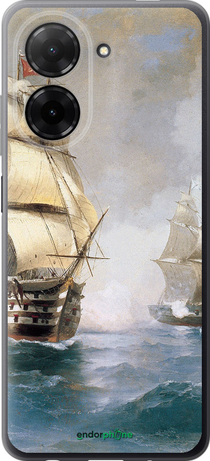 Силіконовий чехол Айвазовський. Кораблі для Xiaomi POCO C71 4G - 160u-4146 изображение 