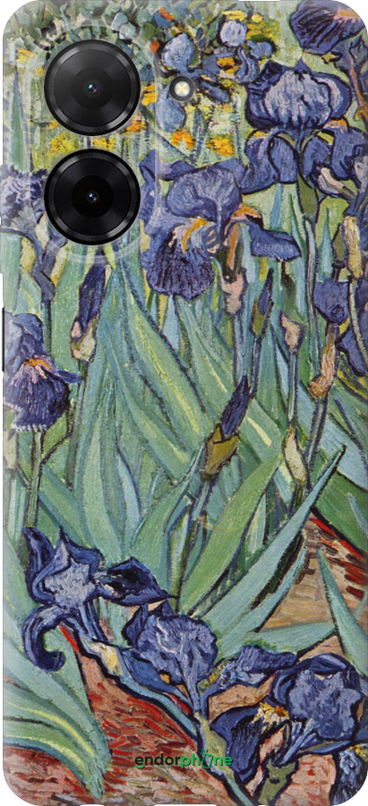 Силиконовый чехол Винсент Ван Гог. Ирисы для Xiaomi Redmi A5 4G - 161u-3926 изображение 