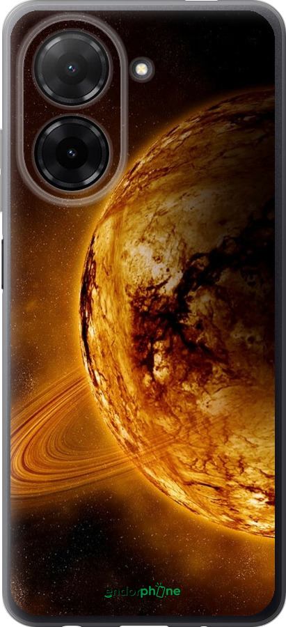 Силіконовий чехол Жовтий Сатурн для Xiaomi POCO C71 4G - 170u-4146 изображение 