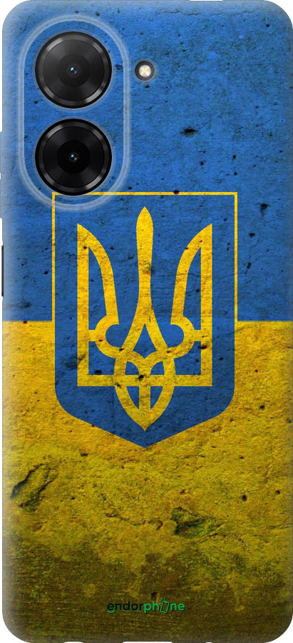 Силиконовый чехол Флаг и герб Украины 2 для Xiaomi Redmi A5 4G - 378u-3926 изображение 