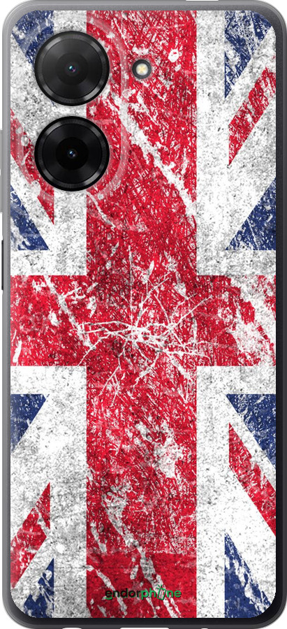 Силиконовый чехол Флаг Великобритании 1 для Xiaomi Redmi A5 4G - 386u-3926 изображение 