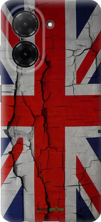 Силиконовый чехол Флаг Великобритании 2 для Xiaomi Redmi A5 4G - 387u-3926 изображение 