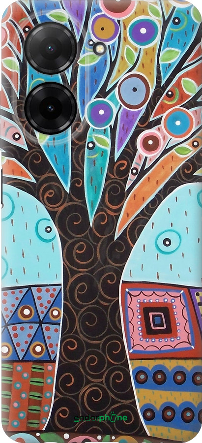 Силиконовый чехол Арт-дерево для Xiaomi Redmi A5 4G - 4008u-3926 изображение 