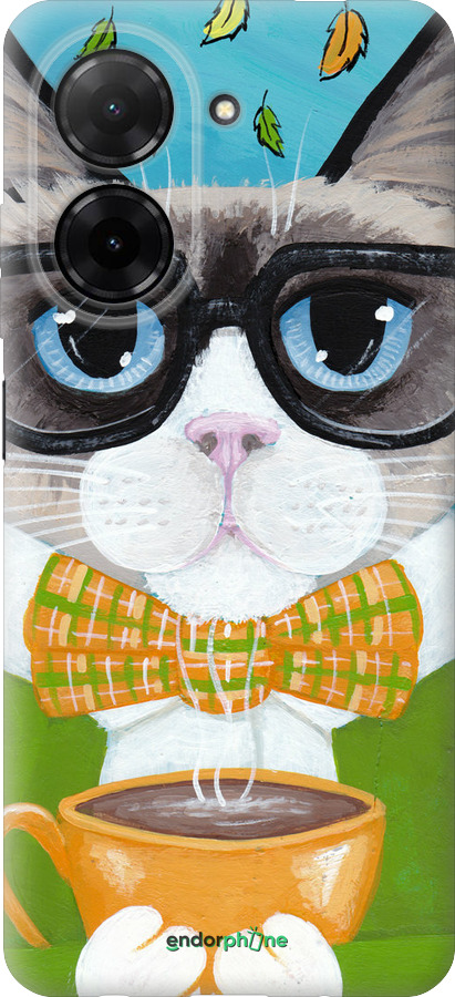 Силиконовый чехол Cat&Coffee для Xiaomi Redmi A5 4G - 4053u-3926 изображение 