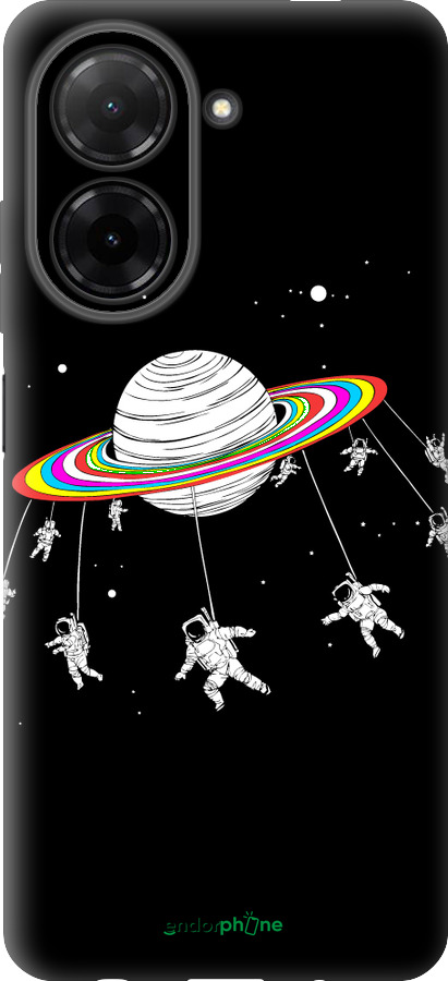 Силиконовый чехол Лунная карусель для Xiaomi POCO C71 4G - 4136u-4146 изображение 