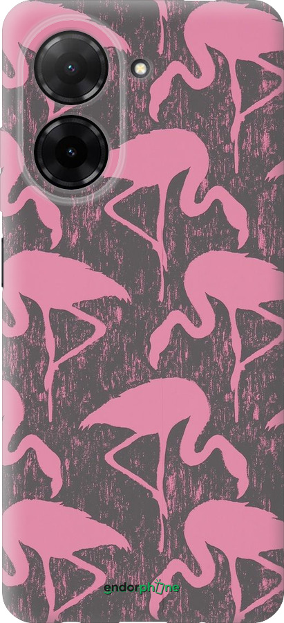 Силиконовый чехол Vintage-Flamingos для Xiaomi Redmi A5 4G - 4171u-3926 изображение 