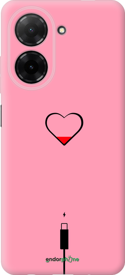 Силіконовий чехол Підзарядка серця1 для Xiaomi Redmi A5 4G - 4275u-3926 изображение 