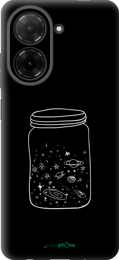 Силіконовий чехол Космос в банці для Xiaomi Redmi A5 4G - 4297u-3926 изображение 
