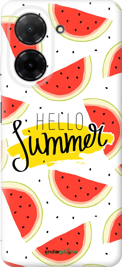 Силиконовый чехол Hello Summer для Xiaomi Redmi A5 4G - 4356u-3926 изображение 