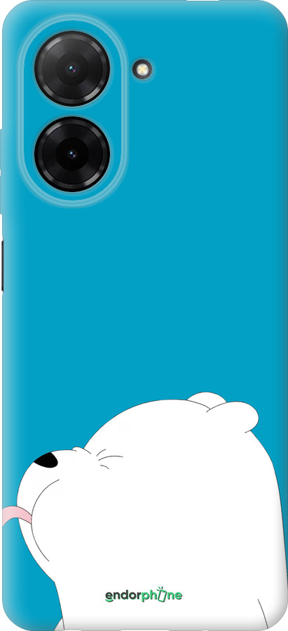 Силиконовый чехол Мишка 1 для Xiaomi Redmi A5 4G - 4358u-3926 изображение 