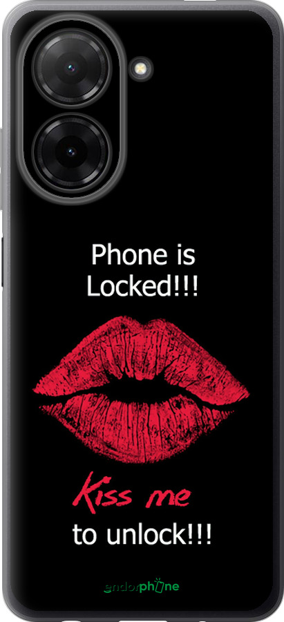 Силиконовый чехол Разблокируй-поцелуй для Xiaomi Redmi A5 4G - 4372u-3926 изображение 