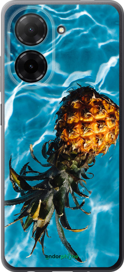 Силиконовый чехол Ананас на воде для Xiaomi Redmi A5 4G - 4384u-3926 изображение 