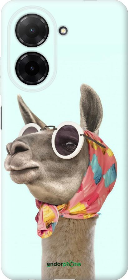 Силиконовый чехол Модная лама для Xiaomi Redmi A5 4G - 4479u-3926 изображение 