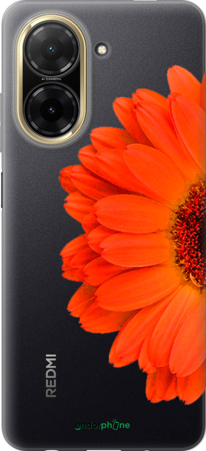 Силіконовий чехол Гербера 1 для Xiaomi Redmi A5 4G - 4534u-3926 изображение 