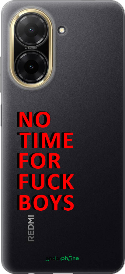 Силиконовый чехол Нет времени для Xiaomi Redmi A5 4G - 4635u-3926 изображение 
