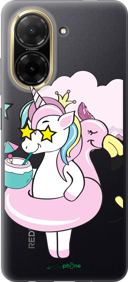 Силиконовый чехол Crown Unicorn для Xiaomi Redmi A5 4G - 4660u-3926 изображение 