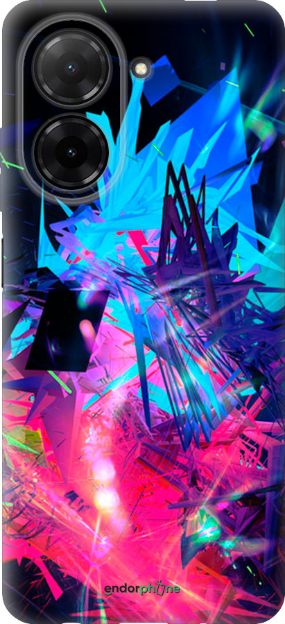 Силіконовий чехол Абстрактний чохол для Xiaomi POCO C71 4G - 4681u-4146 изображение 