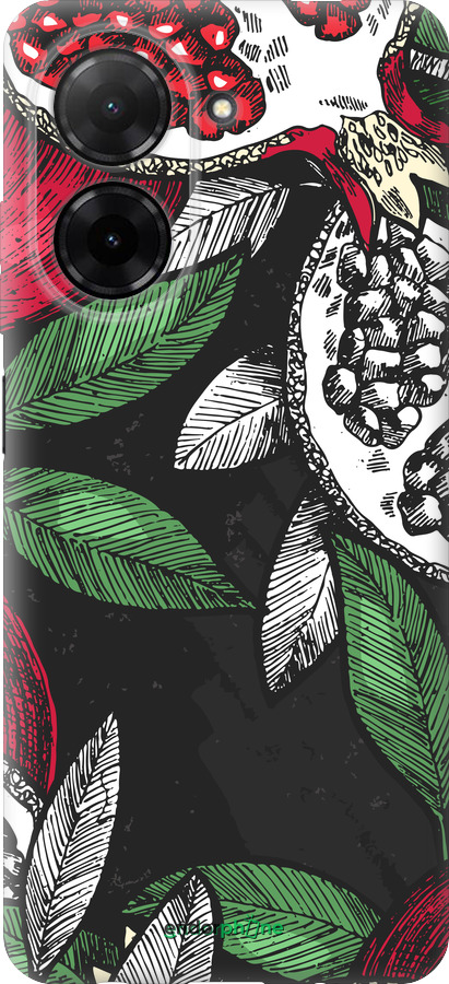 Силіконовий чехол Гранат для Xiaomi Redmi A5 4G - 4692u-3926 изображение 