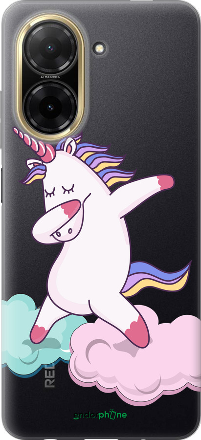 Силиконовый чехол Единорог для Xiaomi Redmi A5 4G - 4702u-3926 изображение 