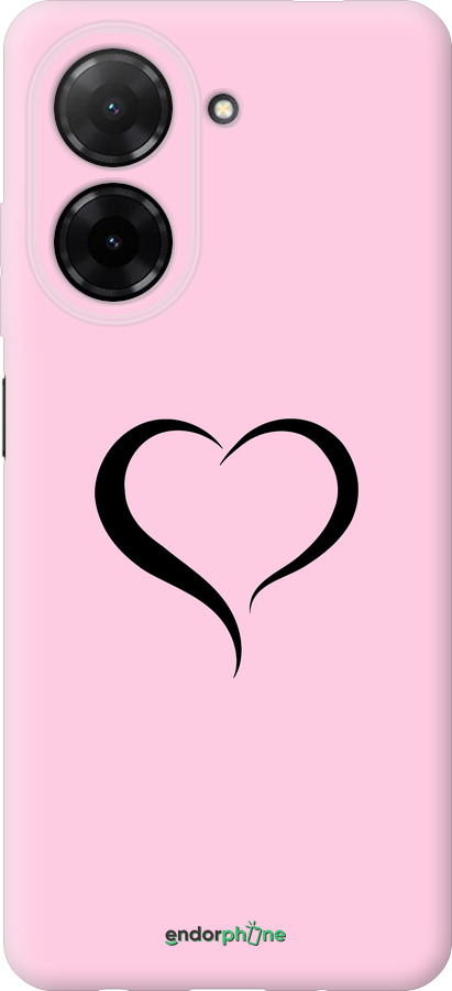 Силиконовый чехол Сердце 1 для Xiaomi Redmi A5 4G - 4730u-3926 изображение 