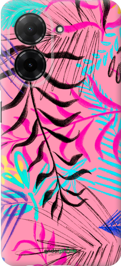 Силиконовый чехол Растительный узор 2 для Xiaomi Redmi A5 4G - 4740u-3926 изображение 