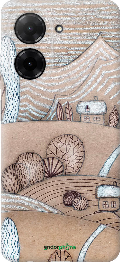 Силіконовий чехол Казкові пагорби для Xiaomi Redmi A5 4G - 4749u-3926 изображение 