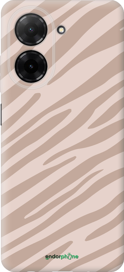 Силиконовый чехол Зебра беж для Xiaomi Redmi A5 4G - 4875u-3926 изображение 