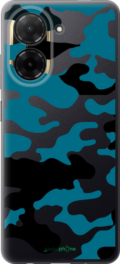 Силіконовий чехол Камуфляж прозорий фон для Xiaomi Redmi A5 4G - 4877u-3926 изображение 