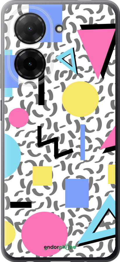 Силиконовый чехол Color shapes для Xiaomi Redmi A5 4G - 4893u-3926 изображение 