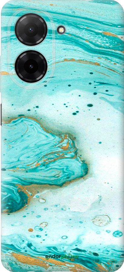 Силиконовый чехол Мраморный для Xiaomi Redmi A5 4G - 4895u-3926 изображение 