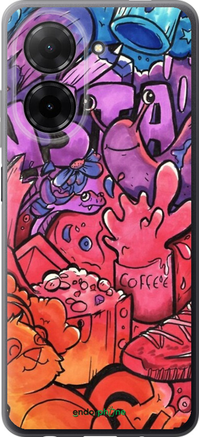 Силиконовый чехол № 5391 для Xiaomi Redmi A5 4G - 5391u-3926 изображение 