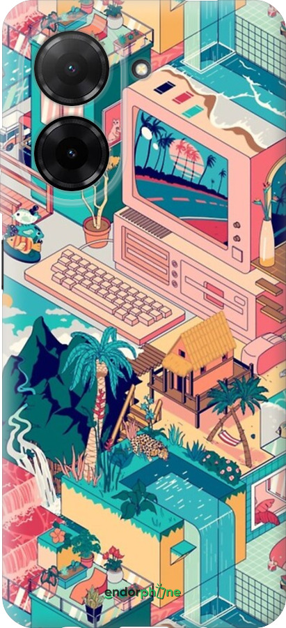 Силиконовый чехол № 5393 для Xiaomi Redmi A5 4G - 5393u-3926 изображение 