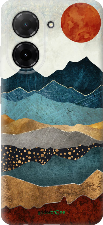 Силиконовый чехол Закат горы для Xiaomi Redmi A5 4G - 5434u-3926 изображение 