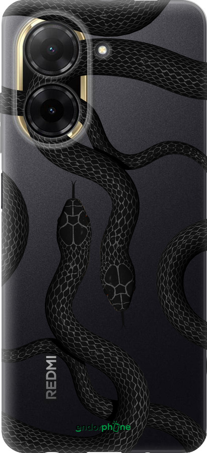 Силіконовий чехол Змії для Xiaomi Redmi A5 4G - 5473u-3926 изображение 