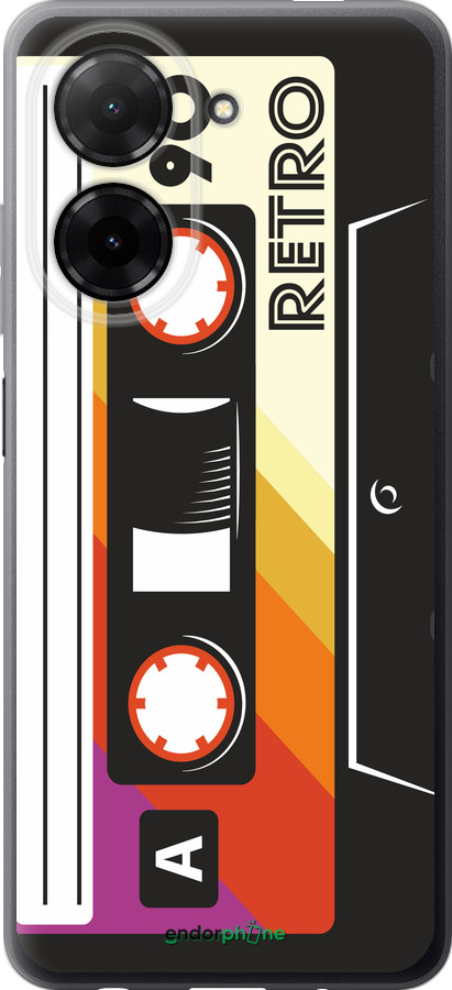 Силиконовый чехол Кассета с90 v4 для Xiaomi Redmi A5 4G - 5532u-3926 изображение 