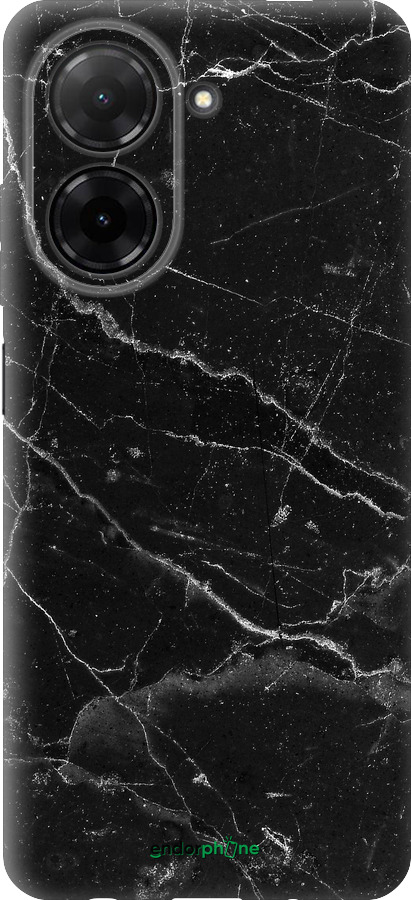 Силиконовый чехол Черный мрамор v2 для Xiaomi Redmi A5 4G - 5568u-3926 изображение 