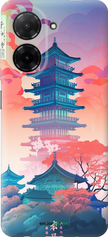 Силиконовый чехол Япония монастырь для Xiaomi Redmi A5 4G - 5590u-3926 изображение 