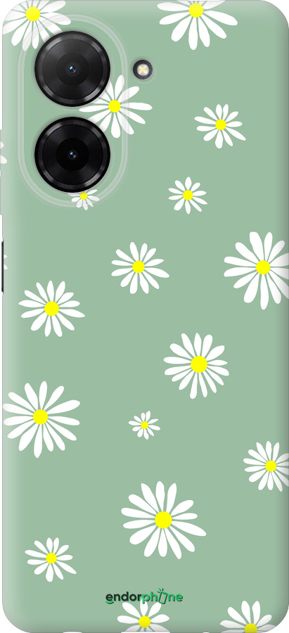 Силіконовий чехол Ромашки v4 для Xiaomi Redmi A5 4G - 5603u-3926 изображение 