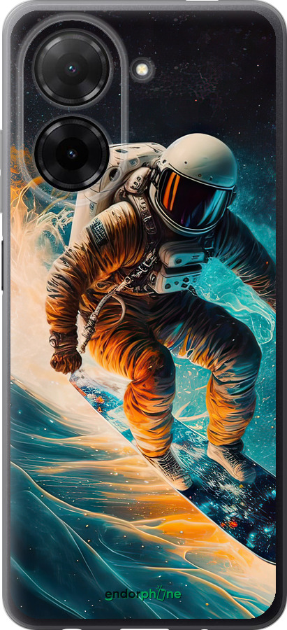 Силіконовий чехол Сноубордист для Xiaomi Redmi A5 4G - 5604u-3926 изображение 