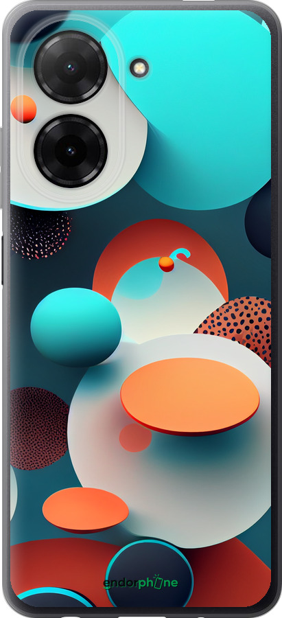 Силиконовый чехол Горошек абстракция для Xiaomi Redmi A5 4G - 5608u-3926 изображение 