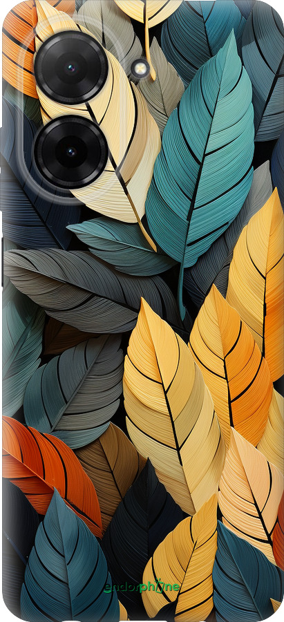 Силіконовий чехол Кольорове листя для Xiaomi Redmi A5 4G - 5644u-3926 изображение 