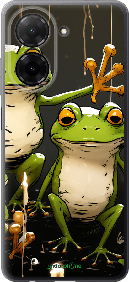 Силиконовый чехол Жабки 2 для Xiaomi Redmi A5 4G - 5657u-3926 изображение 